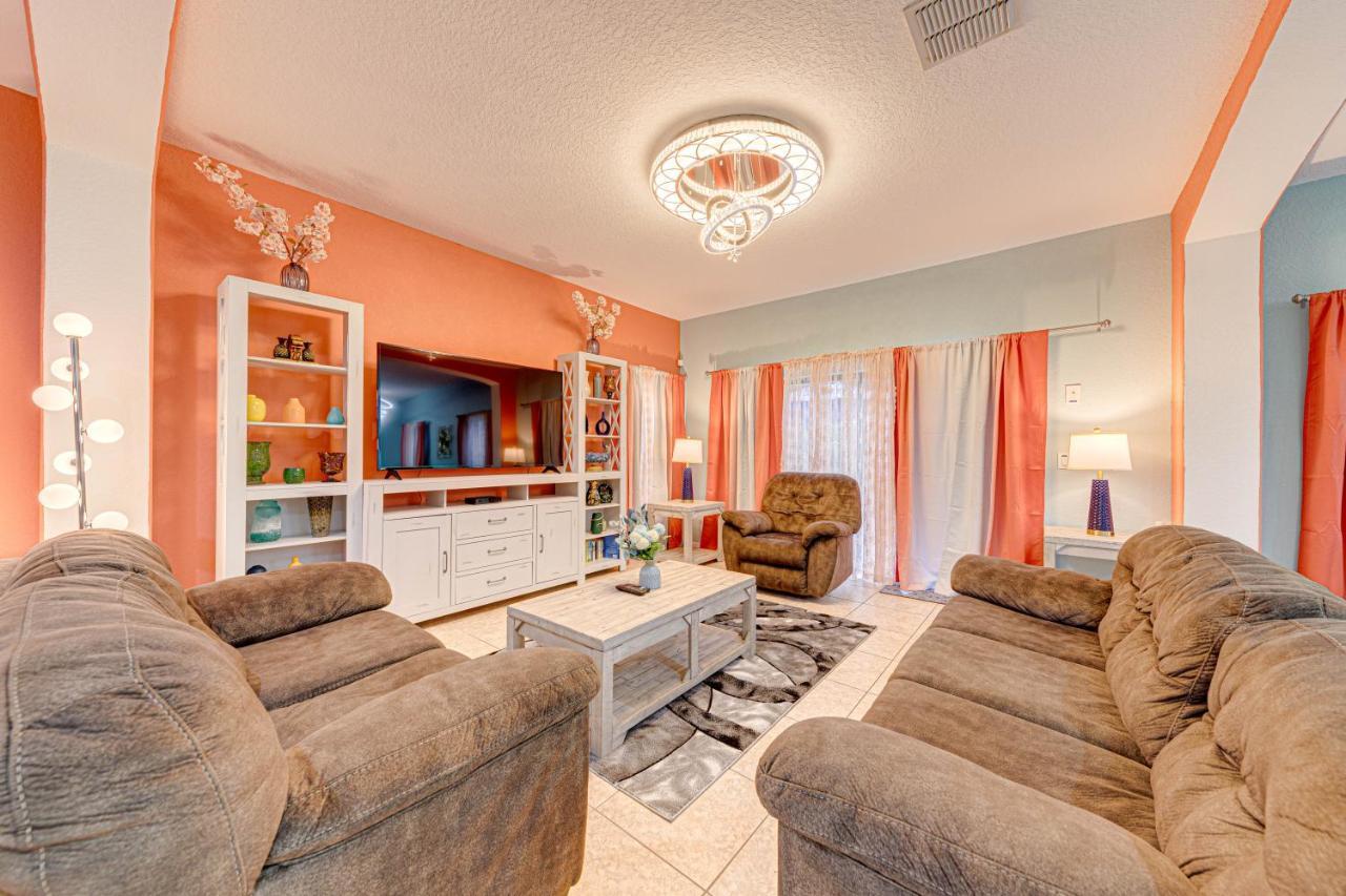 אורלנדו Affordable 4 Bedroom Luxury Villa Near Disney/Private Pool/Arcade/Game Room מראה חיצוני תמונה