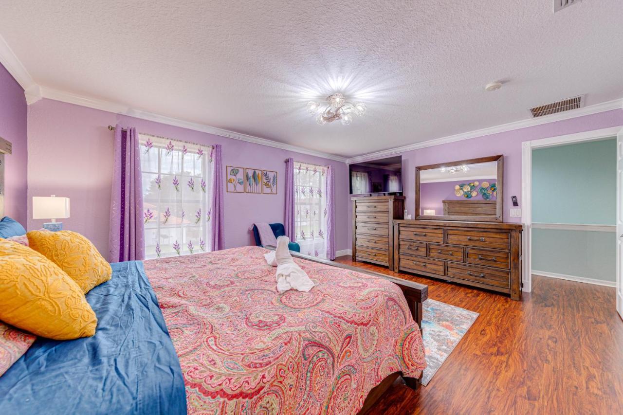 אורלנדו Affordable 4 Bedroom Luxury Villa Near Disney/Private Pool/Arcade/Game Room מראה חיצוני תמונה