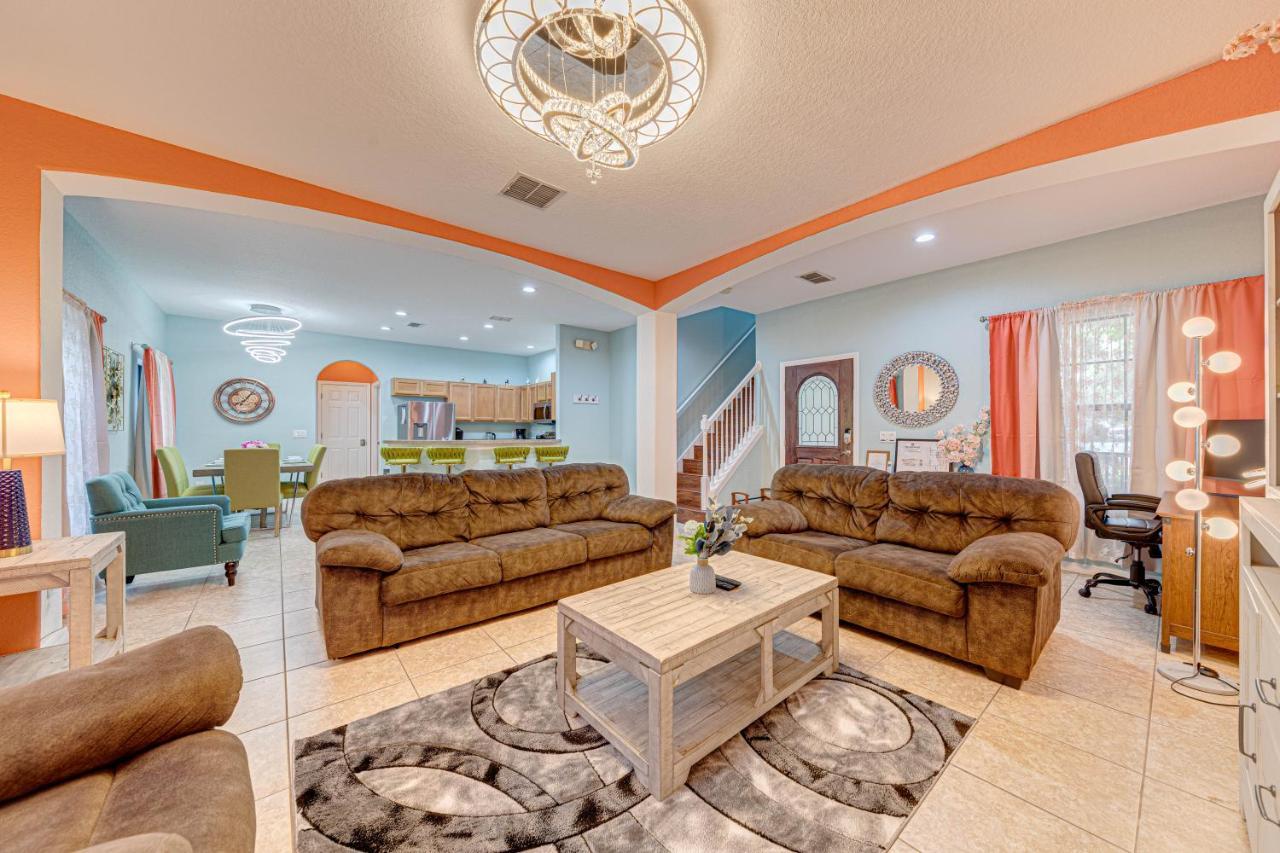 אורלנדו Affordable 4 Bedroom Luxury Villa Near Disney/Private Pool/Arcade/Game Room מראה חיצוני תמונה