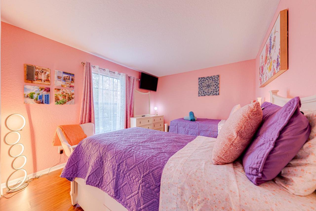אורלנדו Affordable 4 Bedroom Luxury Villa Near Disney/Private Pool/Arcade/Game Room מראה חיצוני תמונה