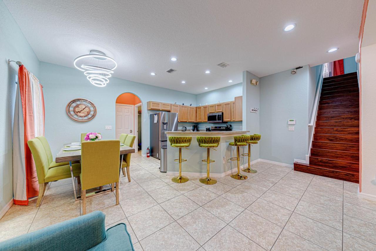 אורלנדו Affordable 4 Bedroom Luxury Villa Near Disney/Private Pool/Arcade/Game Room מראה חיצוני תמונה