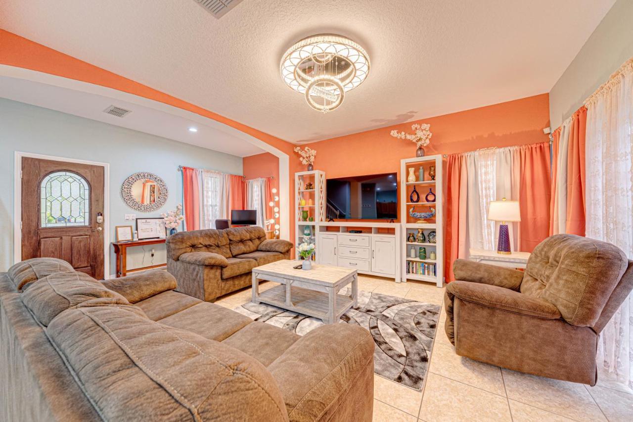 אורלנדו Affordable 4 Bedroom Luxury Villa Near Disney/Private Pool/Arcade/Game Room מראה חיצוני תמונה