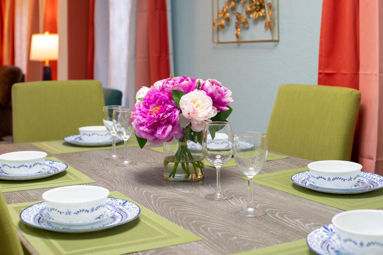 אורלנדו Affordable 4 Bedroom Luxury Villa Near Disney/Private Pool/Arcade/Game Room מראה חיצוני תמונה