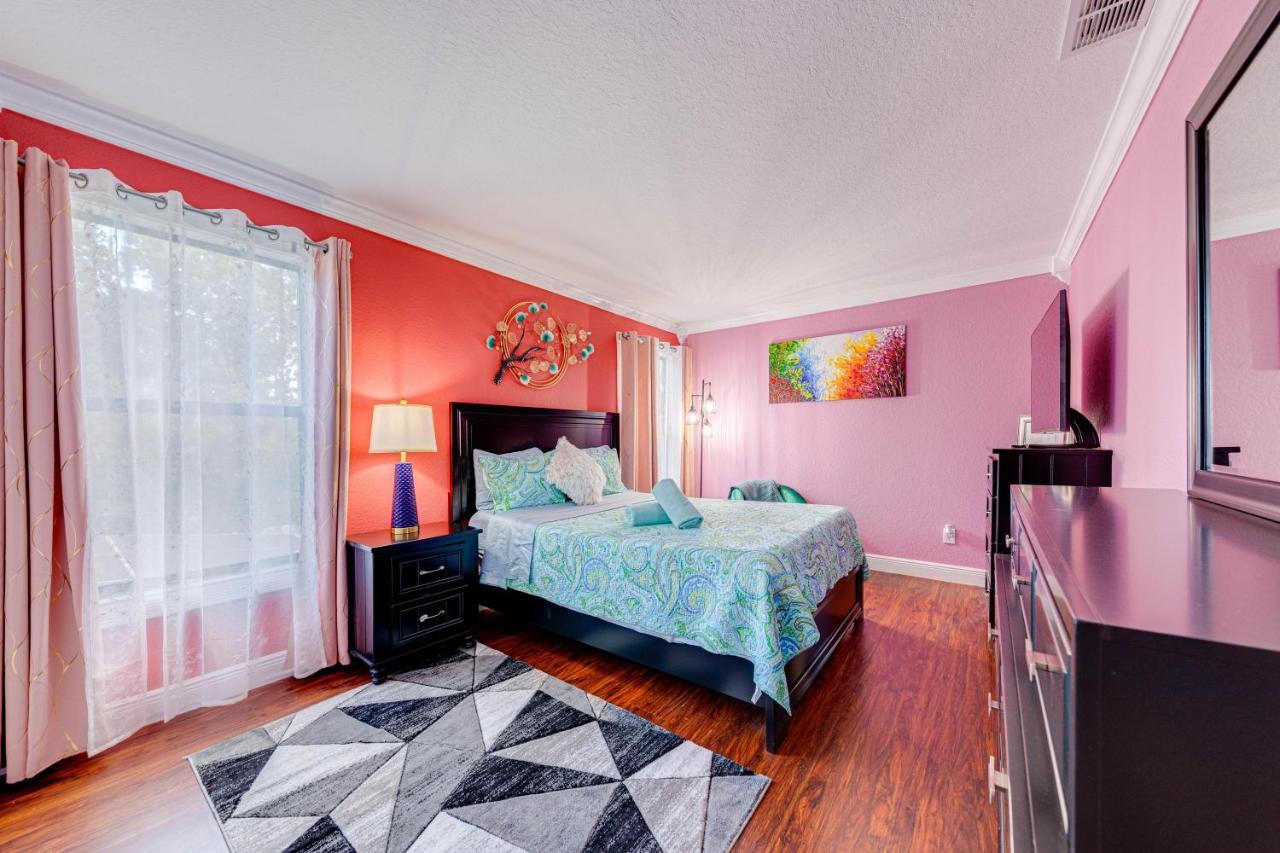 אורלנדו Affordable 4 Bedroom Luxury Villa Near Disney/Private Pool/Arcade/Game Room מראה חיצוני תמונה